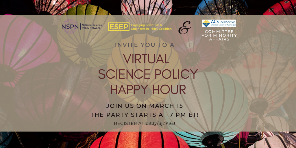 Virtual Science Policy Happy Hour