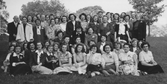 SWE’s Inaugural Meeting at the Green Engineering Camp of The Cooper Union back on May 27, 1950